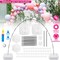 Eggracks By Global Phoenix Balloon Arch Stand Kit Adjustable Background Balloon Frame Stand Set